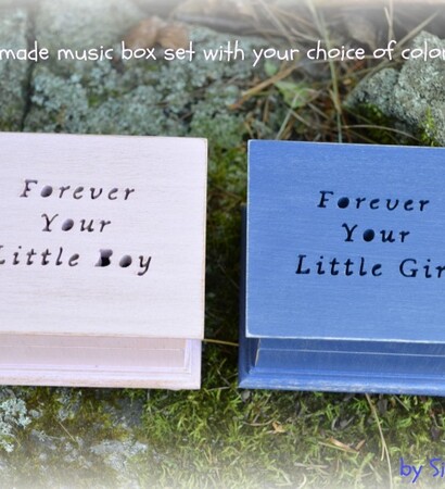forever your little boy, gift for mom and wedding music box