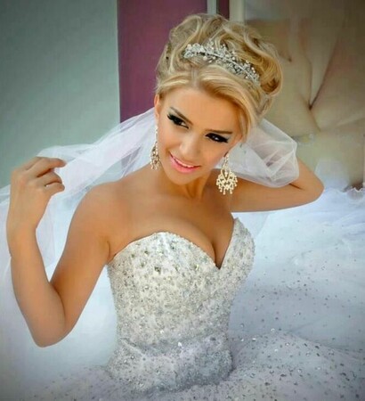 hair, heart and dress