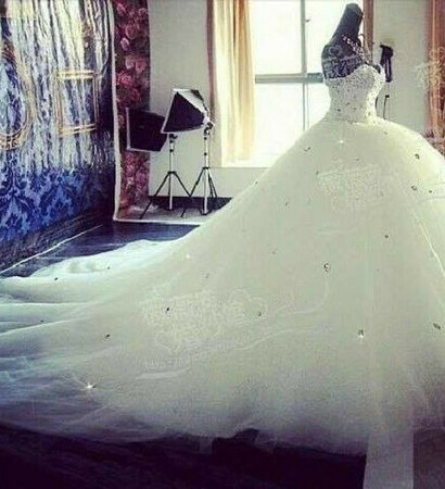 jewelry, wedding dress and chiffon