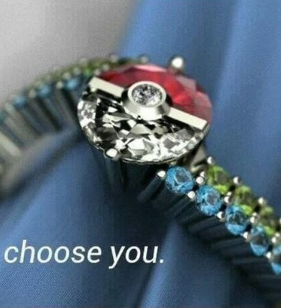 wedding ring, i choose you and anime