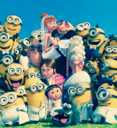 happy, cute and minions