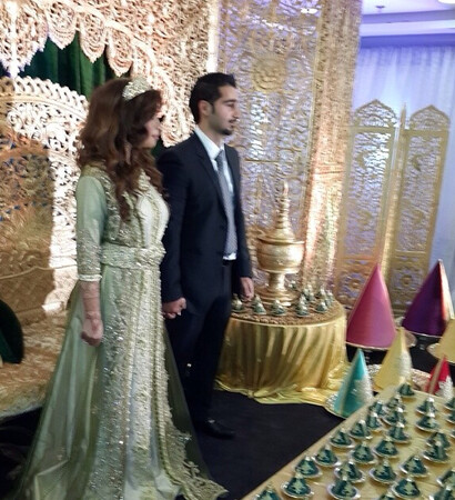 arabic wedding, muslim couple and love