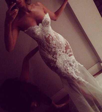 dress, wedding day and white