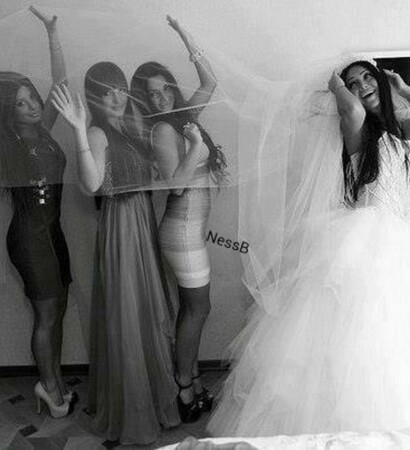 weddind, girls and dress