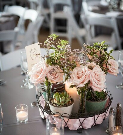 food, wedding reception and garden decoration