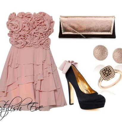 cluch, cute and floral