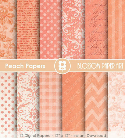 backgrounds, peach and diy