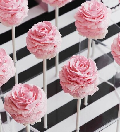 dessert, flower and food