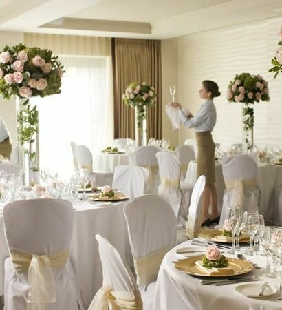 wedding reception, garden decoration and reception hall
