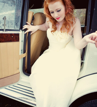 dress, wedding dress and emzamara