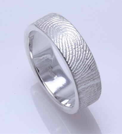 wedding ring, fingerprint wedding ring and wedding ring for men
