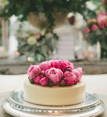 yummy, flowers and cake