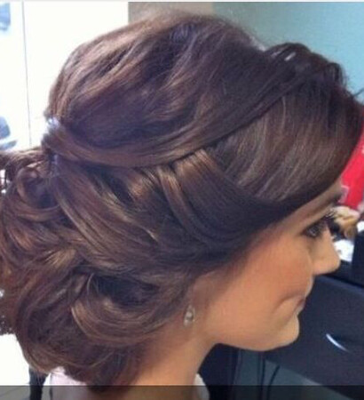 hair, prom hair and updo