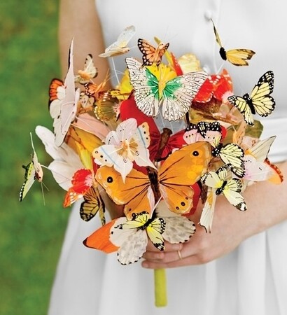 butterfly, beautiful and roses
