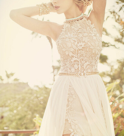 natural wasit, young girl and wedding dress