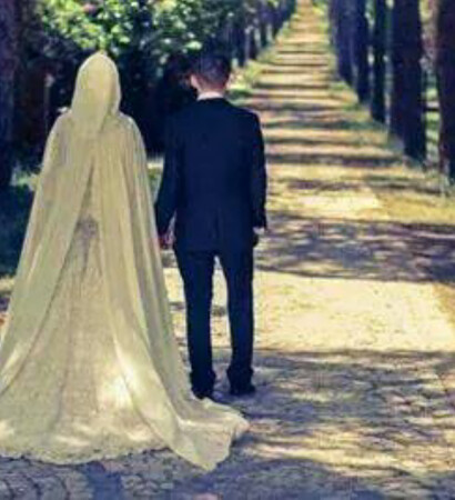 love, maried and wedding dress