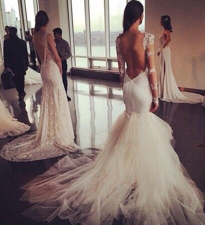 wedding dress, woman and I DO