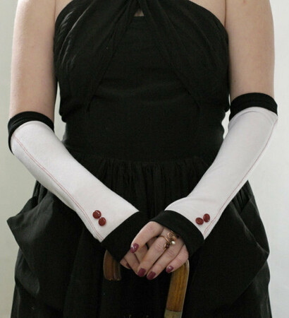 gloves, arm warmers and retro