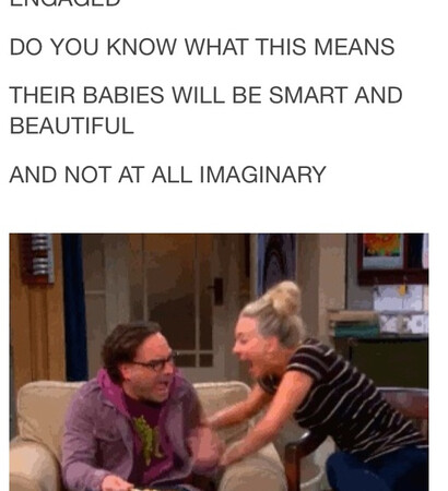 tbbt, leonard and engaged