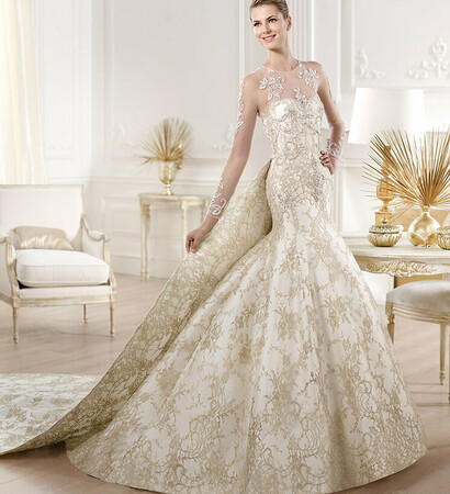 Pronovias, yolima and dress