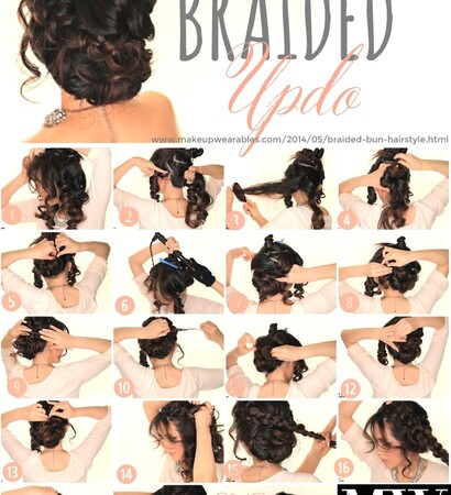 braids, hairdos and updos