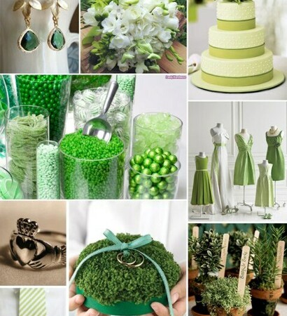 green, cake and flowers