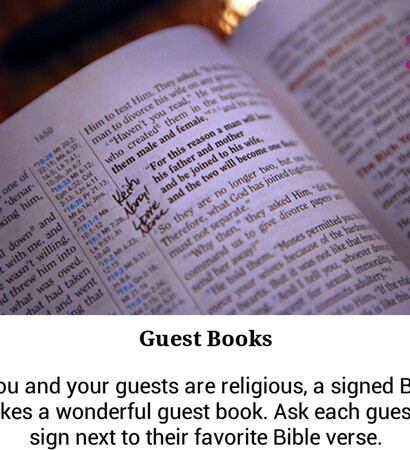 tips, bible and idea