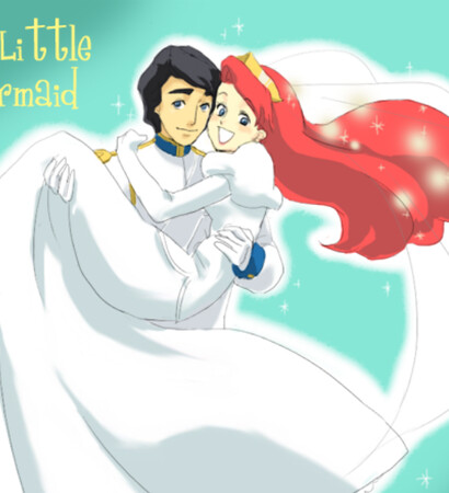 the little mermaid, walt disney and love