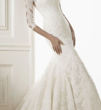 fashion, lace and wedding dresses
