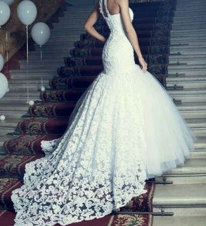 fabulous, gown and white