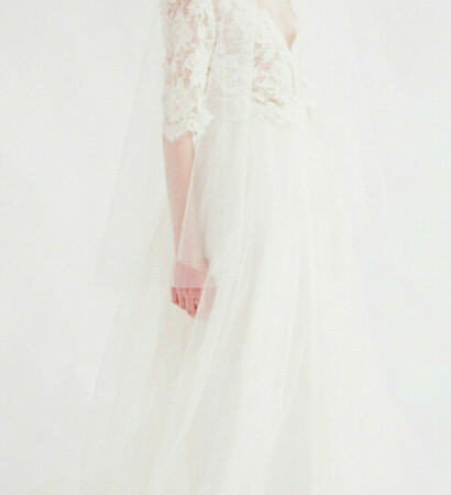 lace top, bridal veil and wedding accessories