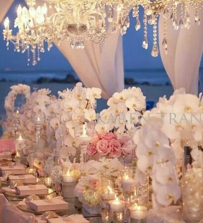 bride, love and orchids