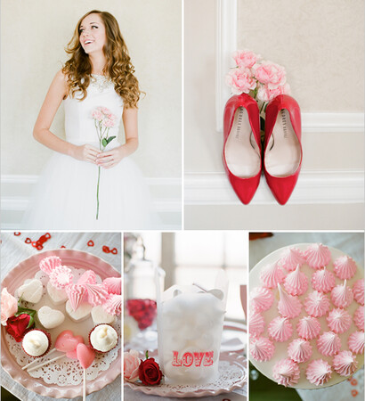 wedding inspiration, cake and shoes
