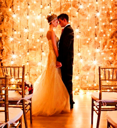 wedding dress, lovely bride and light night