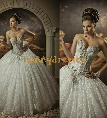 wedding gown, sexy and ball