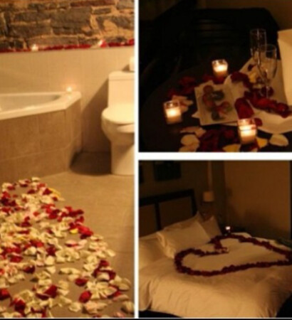 drunk in love, roses and dim lights