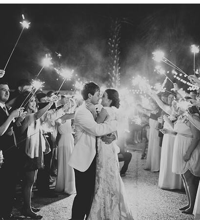 sparklers, bridal and fashion