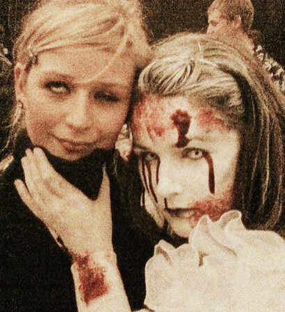bride, Halloween and scary
