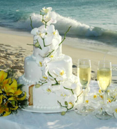 weddingcake, yellow and cake