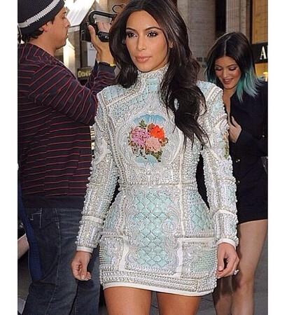 kardashian, Balmain and paris