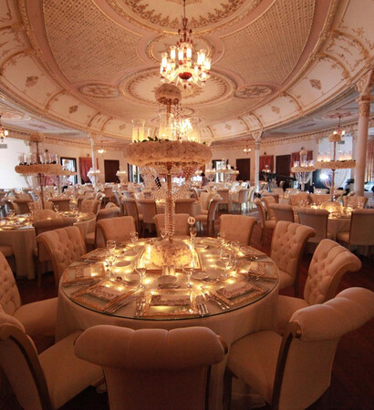 location, glamour and party