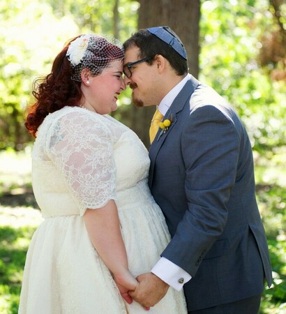 love, jewish couple and vintage wedding