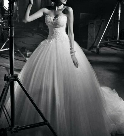weddingdress, beautiful and bride