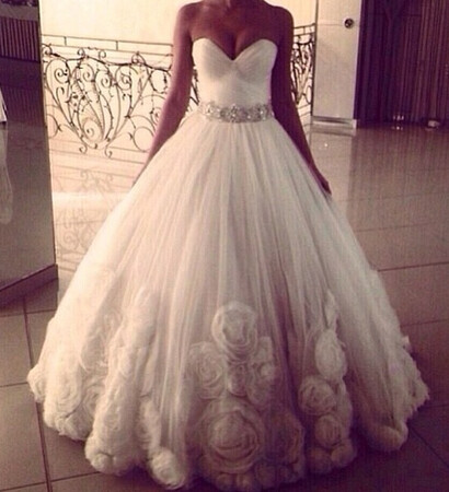 marriage, dress and diamonts