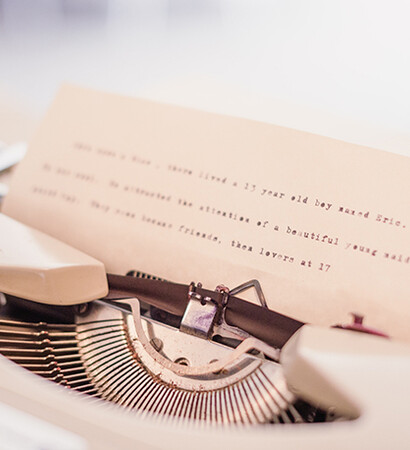 typewriter, romance and romantic