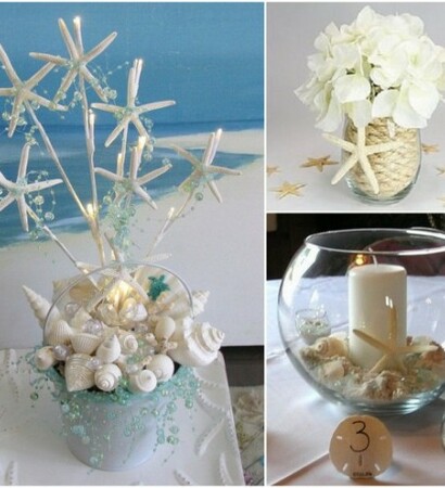 starfish wedding, starfish and beach wedding ideas