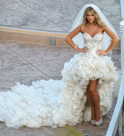 joanna krupa slub, dress and girl