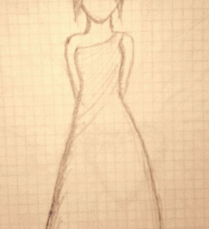<3, no eyes and dress