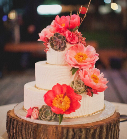 cake, hawaii and flowers