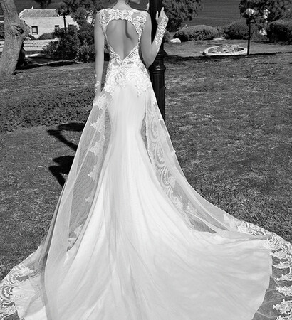 beautiful, white and long